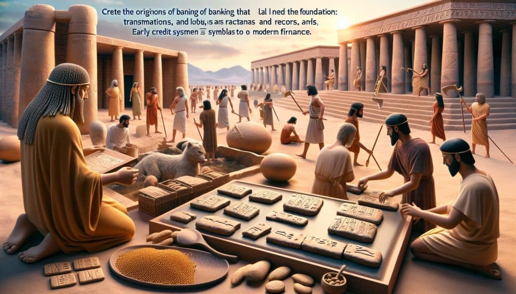 Začetki bančništva v stari Mezopotamiji